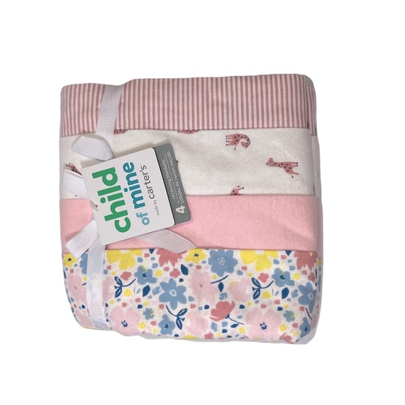 NWOT Baby Essentials! 4 Receiving Blankets π - Picture 1 of 2